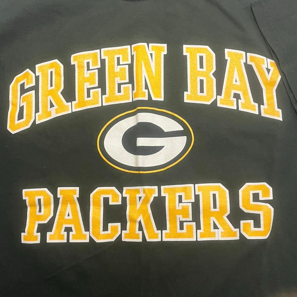 Majestic Green Bay Packers Mens T‎ Shirt Size M Medium Short Sleeve Green NFL